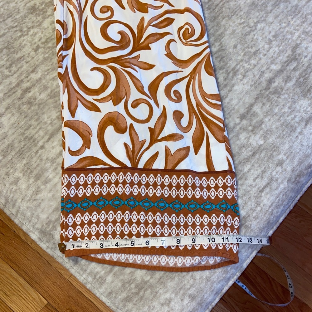 Cece Lightweight Patterned Pant - image 5